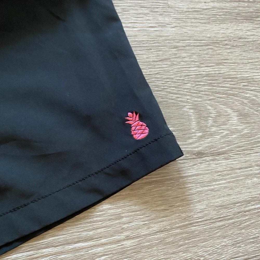 Chubbies Lined Swim Trunks Men's 2XL Black 5.5